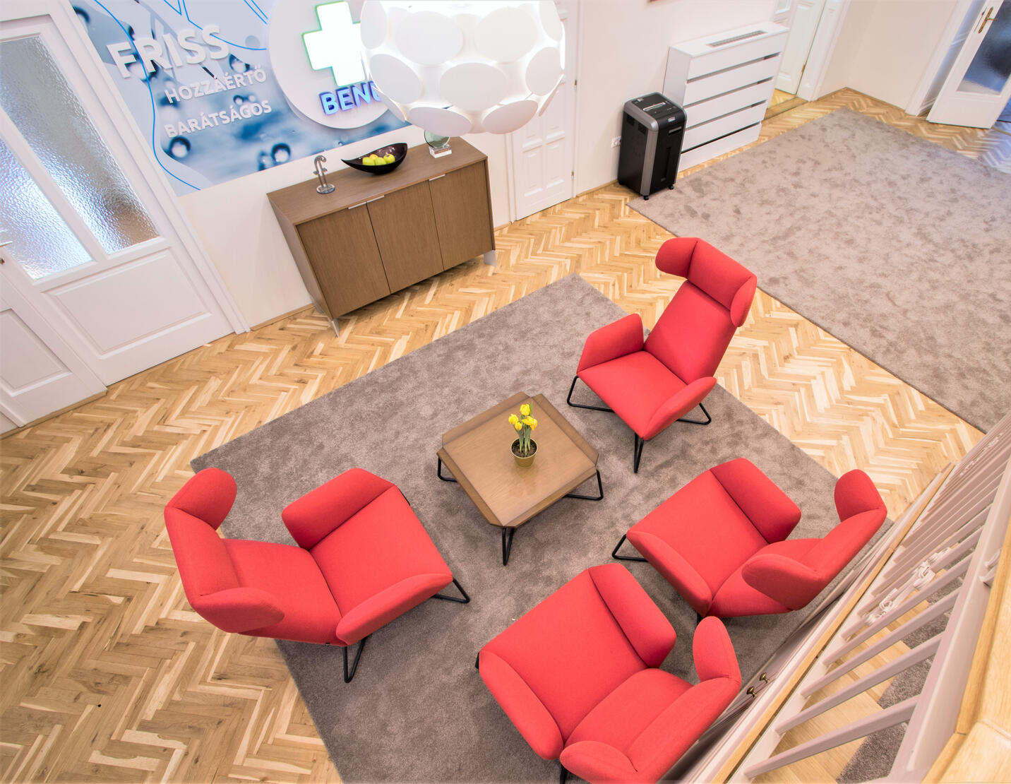 Branding a terekben- BENU Zrt. irodájának tervezése