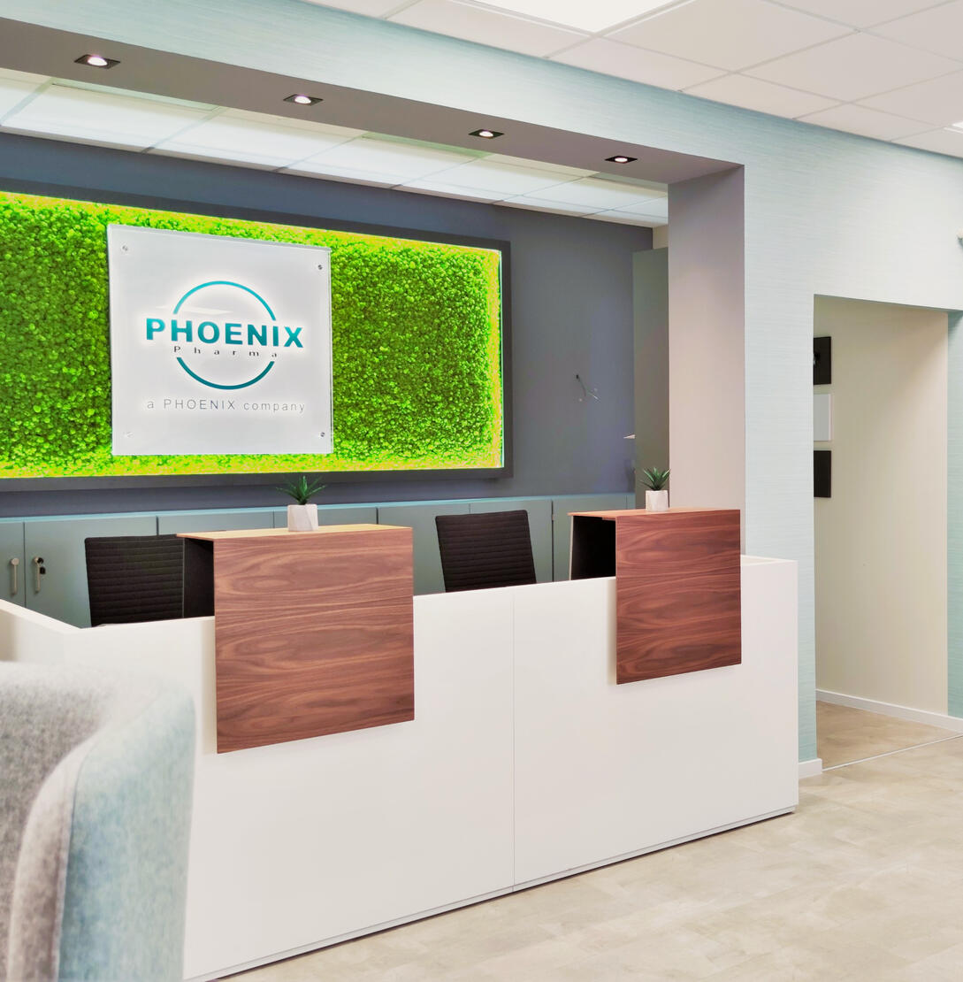 Phoenix Pharma Zrt. irodájának tervezése (Év Irodája Nevezés 2021)